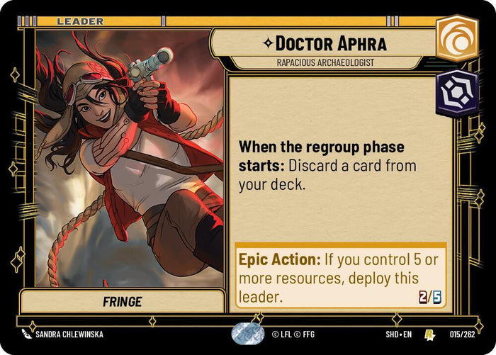 SWU - Doctor Aphra - Rapacious Archaeologist (015/262)