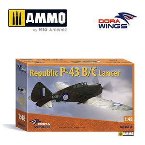 Dora Wings - 1/48 Republic P-43B/D Lancer Reconnaissance