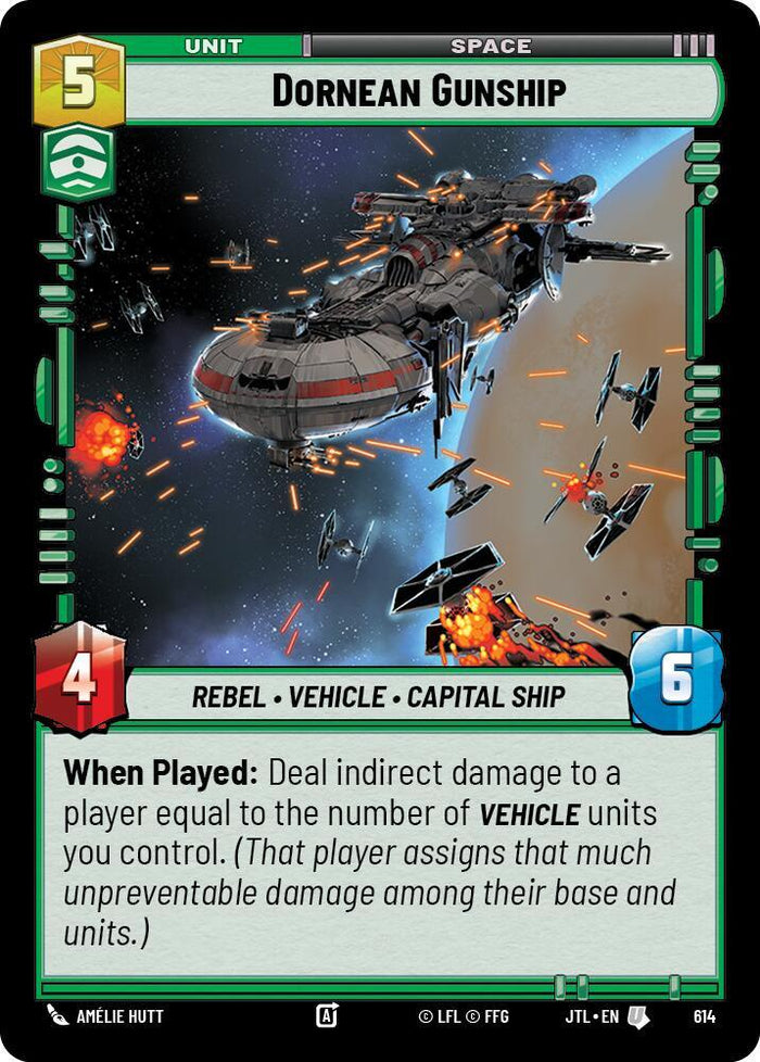 SWU - Dornean Gunship  (614) (Foil)