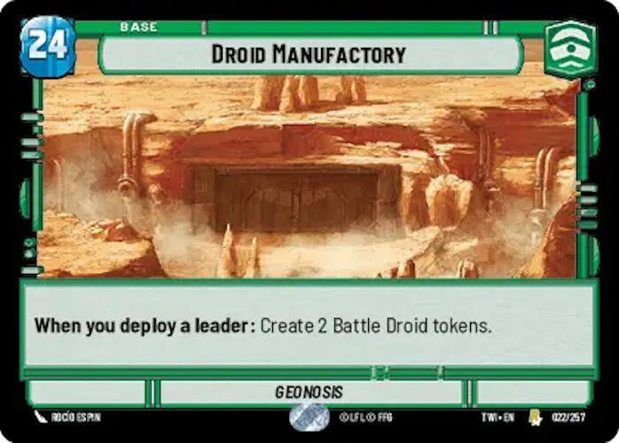 SWU - Droid Manufactory (022/257)