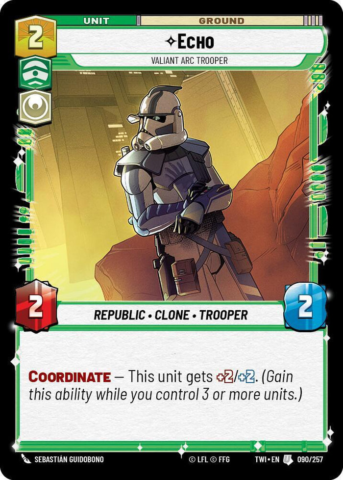 SWU - Echo - Valiant ARC Trooper (090/257)
