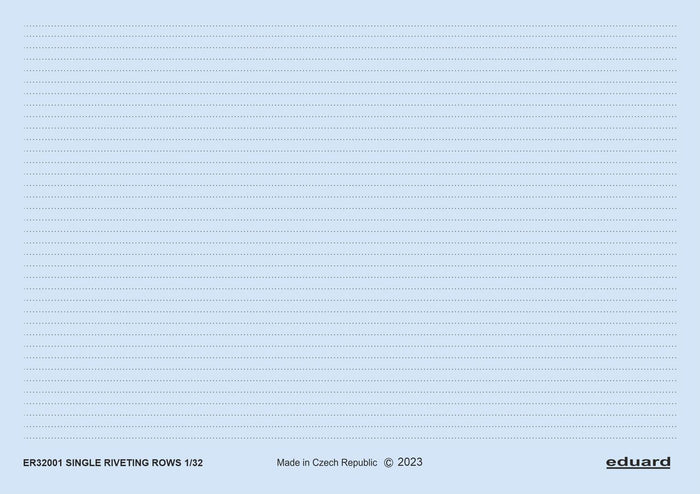 Eduard - 1/32 Single Riveting Rows ER32001