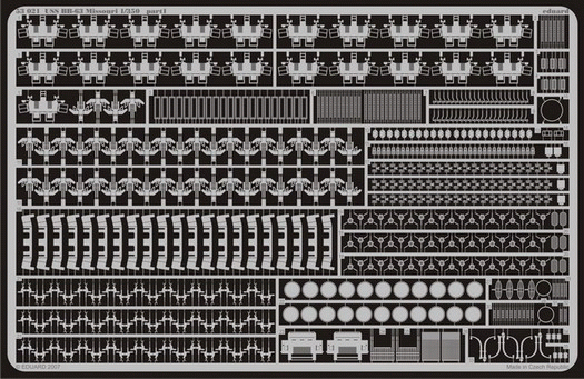 Eduard - 1/350 USS BB-63 Missouri (Photo-etched) (for Tamiya) 53021