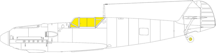 Eduard - 1/48 Bf 109E-4 TFace Masking sheet (for Eduard) EX995