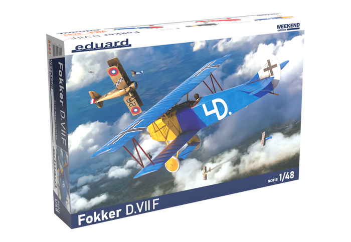 Eduard - 1/48 Fokker D.VIIF (Weekend edition) 8483