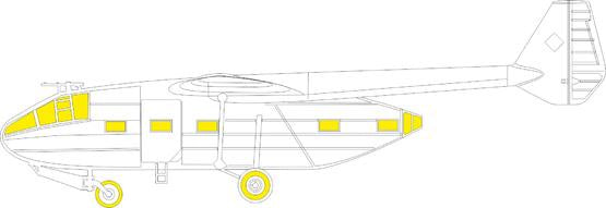 Eduard - 1/48 Go 242B TFace Masking sheet (for ICM) EX869