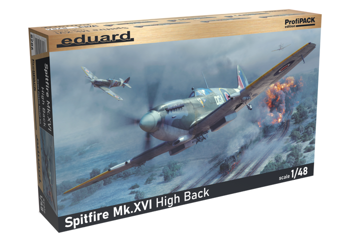 Eduard - 1/48 Spitfire Mk.XVI High Back (ProfiPack) 8286