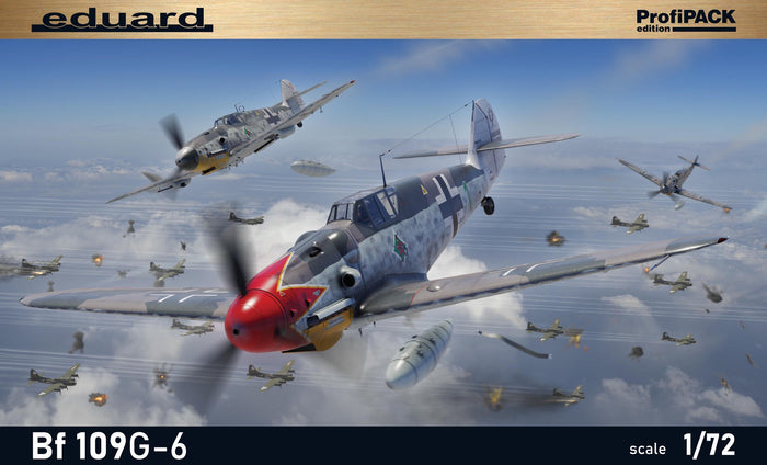 Eduard - 1/72 Bf 109G-6 (ProfiPack) 70159