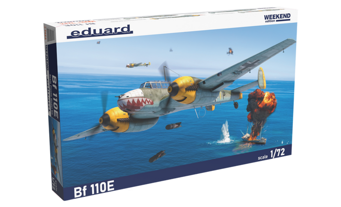 Eduard - 1/72 Bf 110E (Weekend edition) 7464