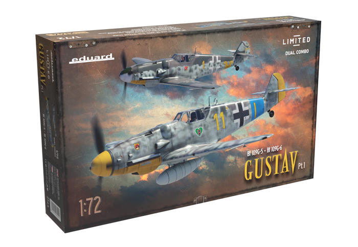 Eduard - 1/72 Gustav Pt.1 (Dual Combo)