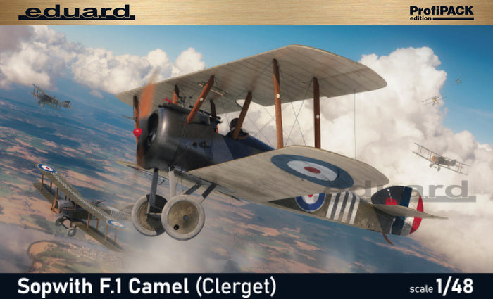 Eduard - 1/48 Sopwith F.1 Camel (Clerget) (ProfiPack)