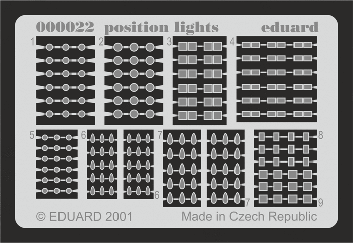 Eduard -  Position lights (00022)