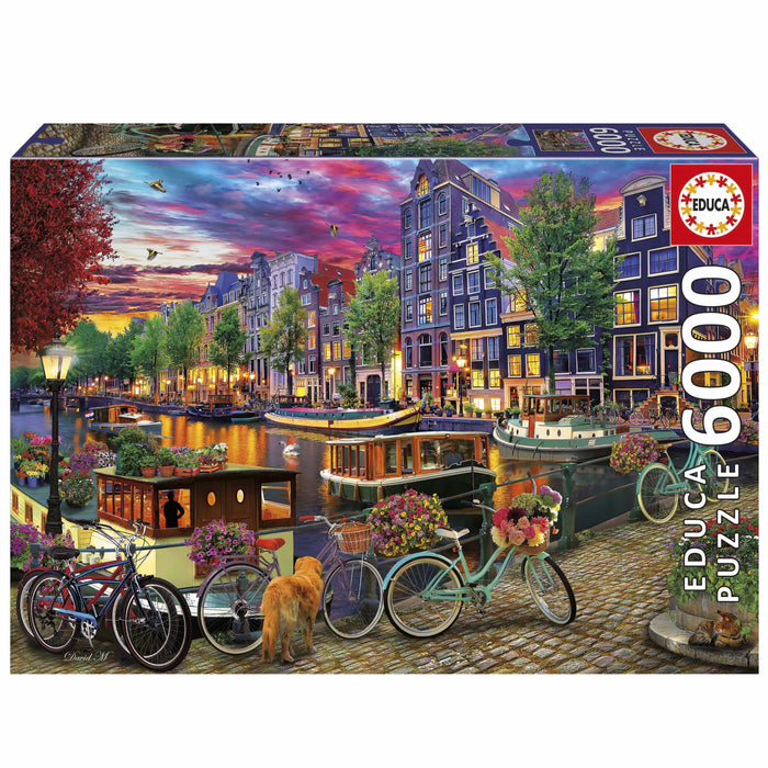 Educa - Biking in Amsterdam (6000pcs)