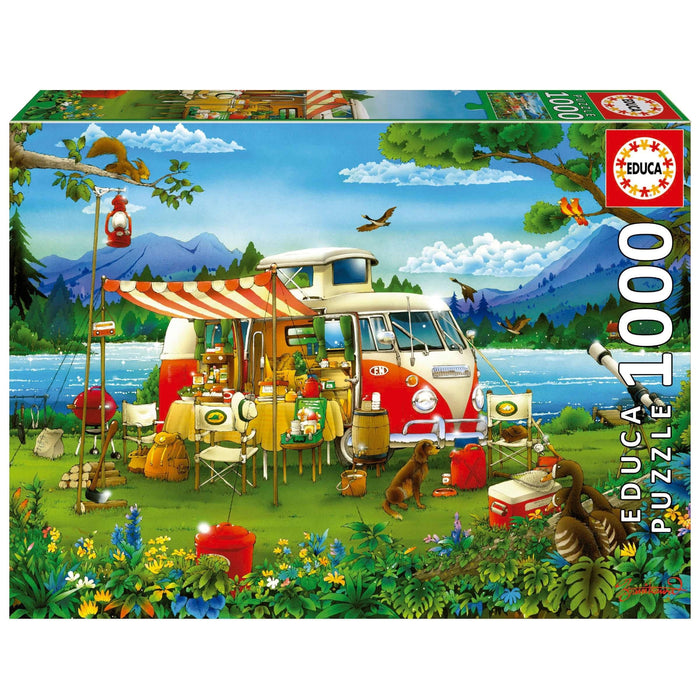 Educa - Camping Holiday (1000pc)