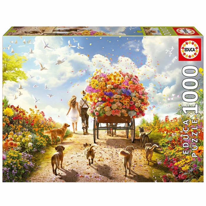 Educa - Carrying Flowers (1000pc)