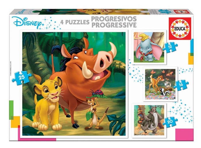 Educa - Disney Animals (12-16-20-25pcs)