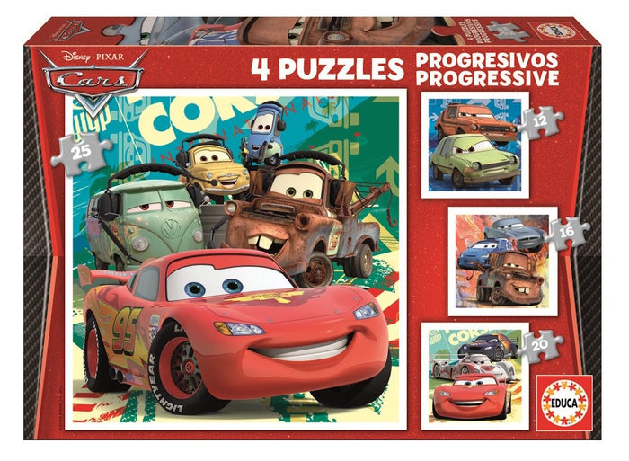 Educa - Disney Cars (12-16-20-25pcs)