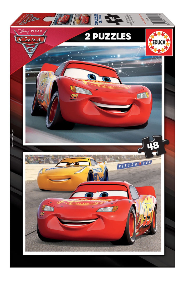 Educa - Disney Cars 3 (2x48pcs)