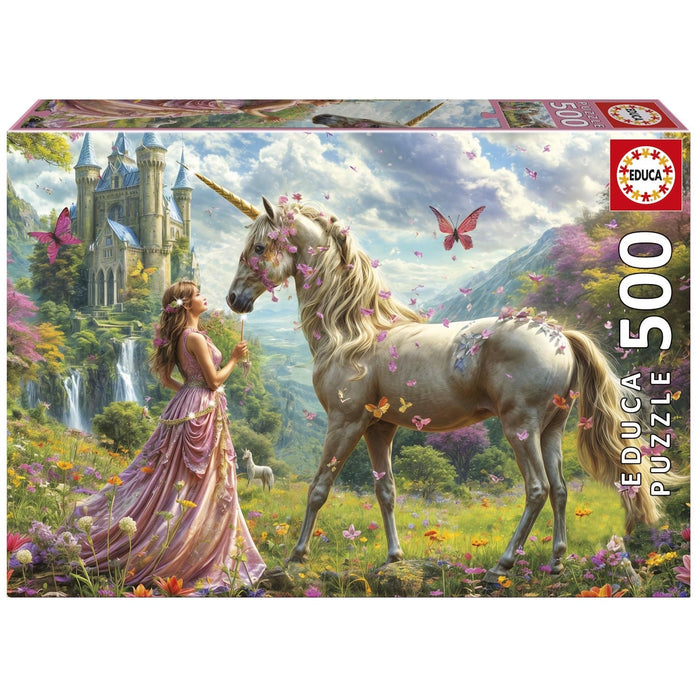 Educa - Fairies - Unicorns and Butterflies (500pcs)