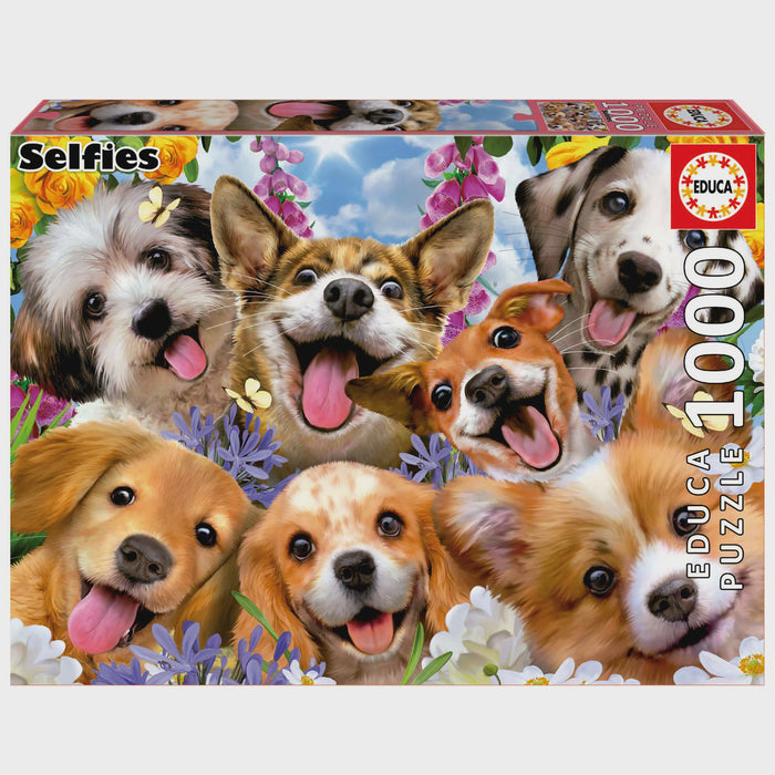 Educa - Puppies Selfie (1000 pcs)