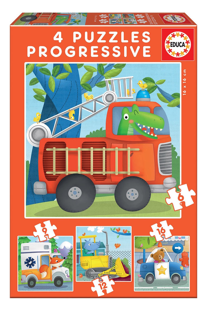 Educa - Rescue Patrol (6-9-12-16pcs)