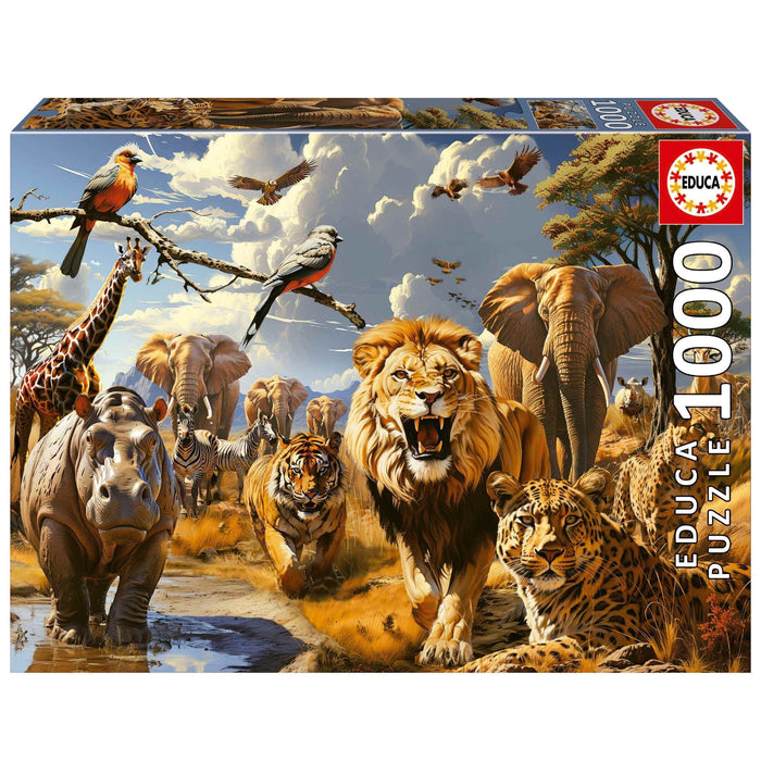 Educa - Wild Animals (1000pc)