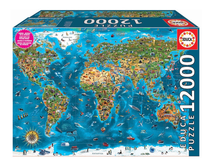 Educa - Wonders of the World (12 000pcs)