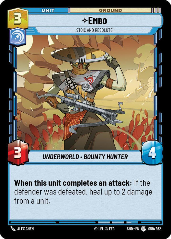 SWU - Embo - Stoic and Resolute (059/262) (Foil)