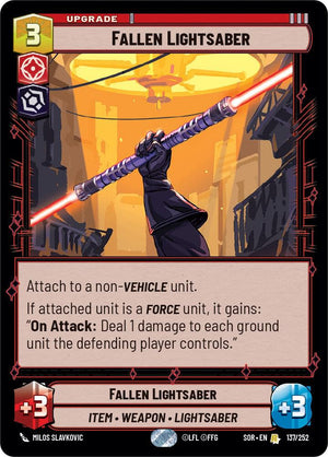 SWU - Fallen Lightsaber (137/252)