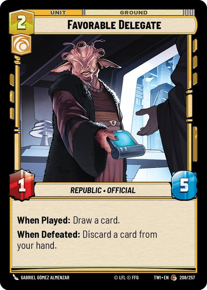 SWU - Favorable Delegate (208/257)