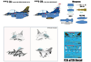Freedom Model - JASDF F-2A 8 & F-2B extras