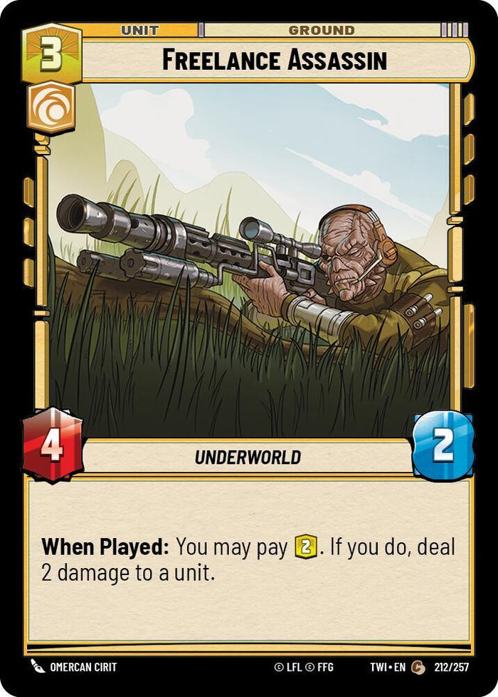 SWU - Freelance Assassin (212/257)