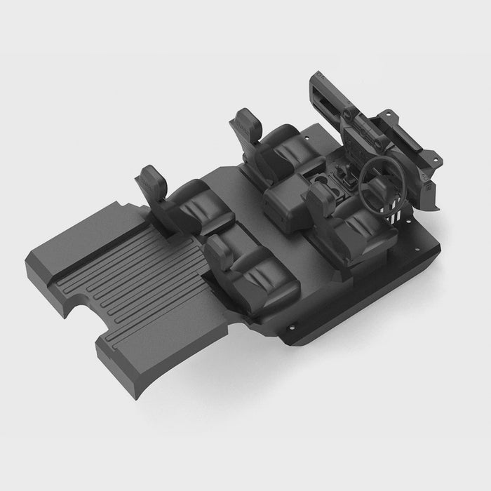 GRC Racing - 3D Printed Interior Right-Hand Drive Set For Traxxas TRX-4M Defender