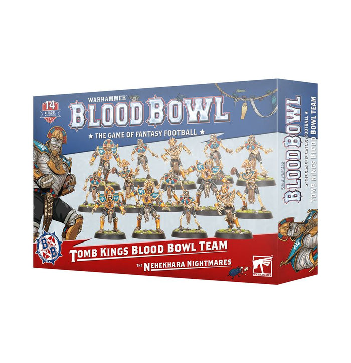 Pre-orders ship on or after launch day 15/11/2025 - GW - Blood Bowl: Tomb Kings Team  (202-52)