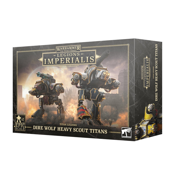 GW - Legions Imperialis: Dire Wolf Heavy Scout Titans  (03-44)