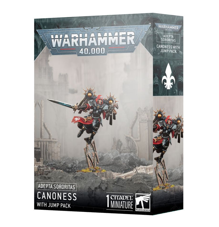 GW - Warhammer 40k Adepta Sororitas: Canoness With Jump Pack  (52-61)