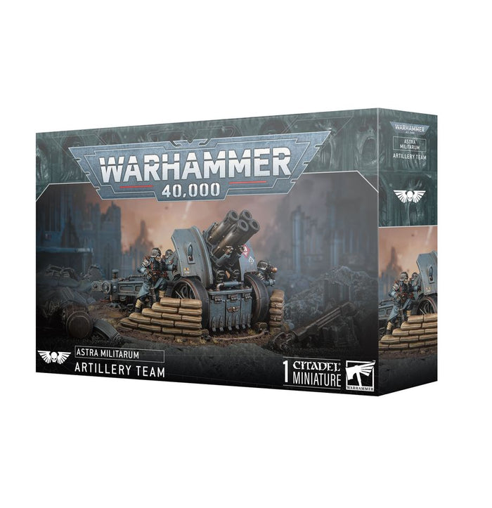 GW - Warhammer 40k Astra Militarum: Krieg Artillery Team  (47-78)
