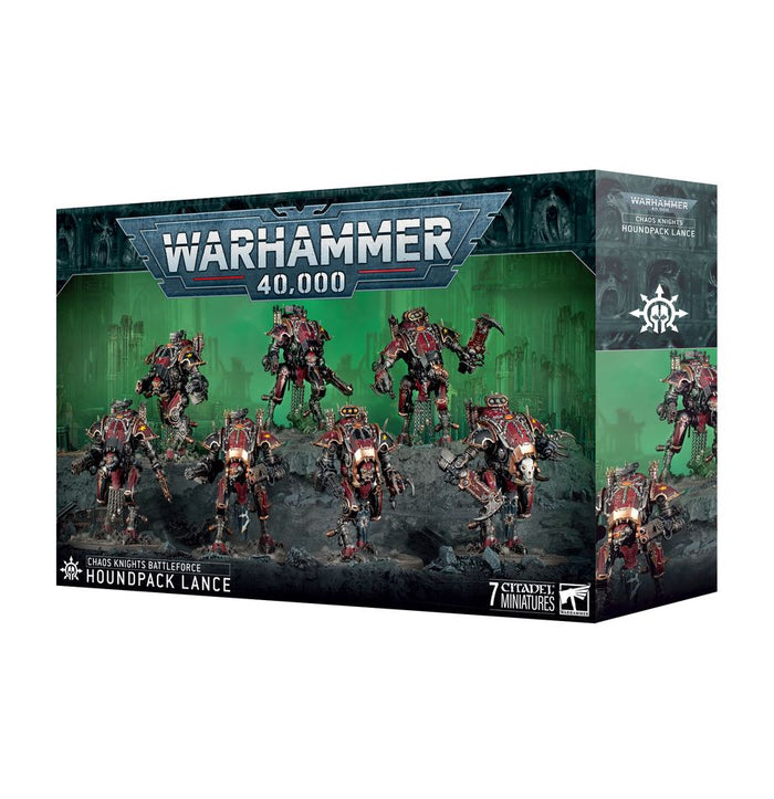 GW - Warhammer 40k Chaos Knights: Houndpack Lance  (43-104)