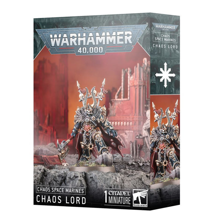 GW - Warhammer 40k Chaos Space Marines: Chaos Lord  (43-100)