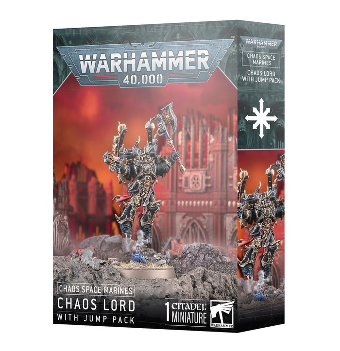 GW - Warhammer 40k Chaos Space Marines: Lord With Jump Pack (43-101)