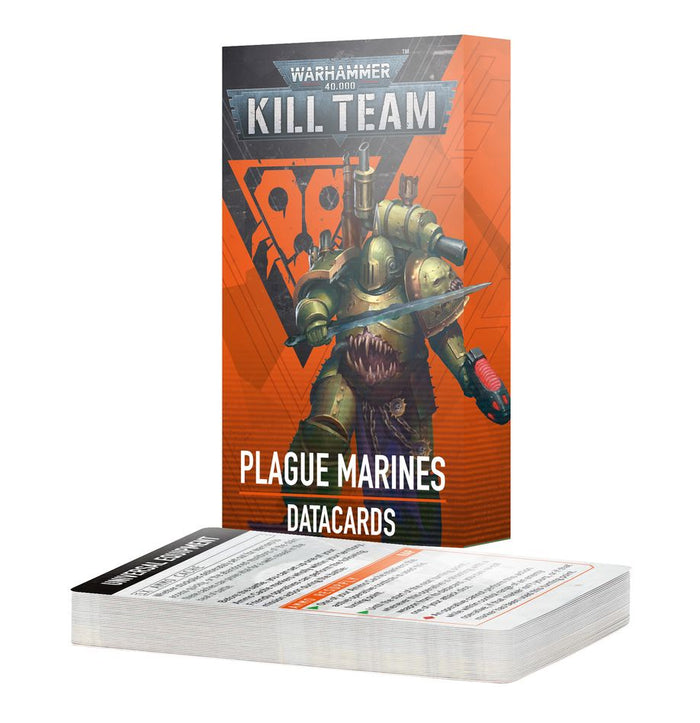 GW - Warhammer 40k Kill Team Datacards: Plague Marines (103-82)