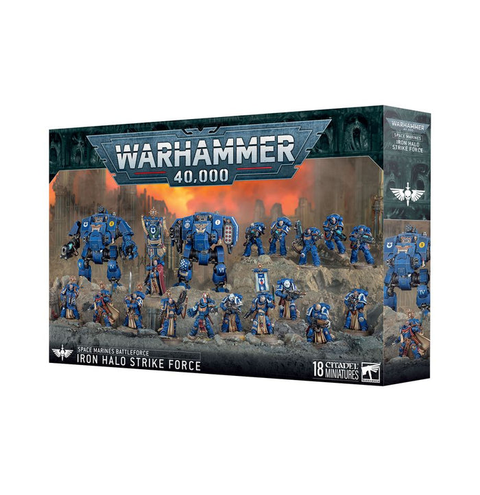 GW - Warhammer 40k Space Marines Battleforce: Iron Halo Strike Force  (71-48)