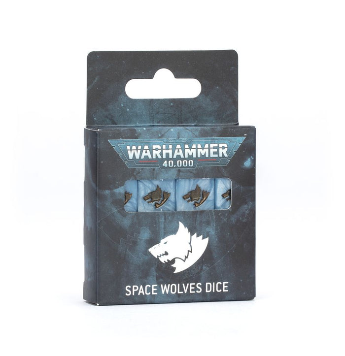 GW - Warhammer 40k Space Wolves Dice  (53-27)
