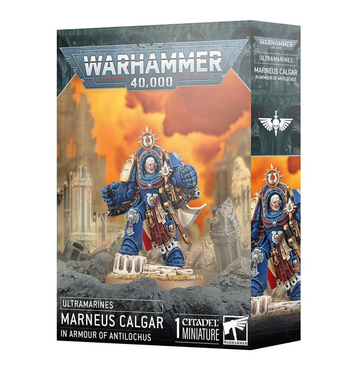 GW - Warhammer 40k Ultramarines: Marneus Calgar In Armour of Antilochus (55-74)