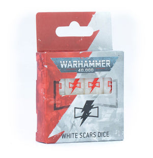 GW - Warhammer 40k White Scars Dice  (55-67)