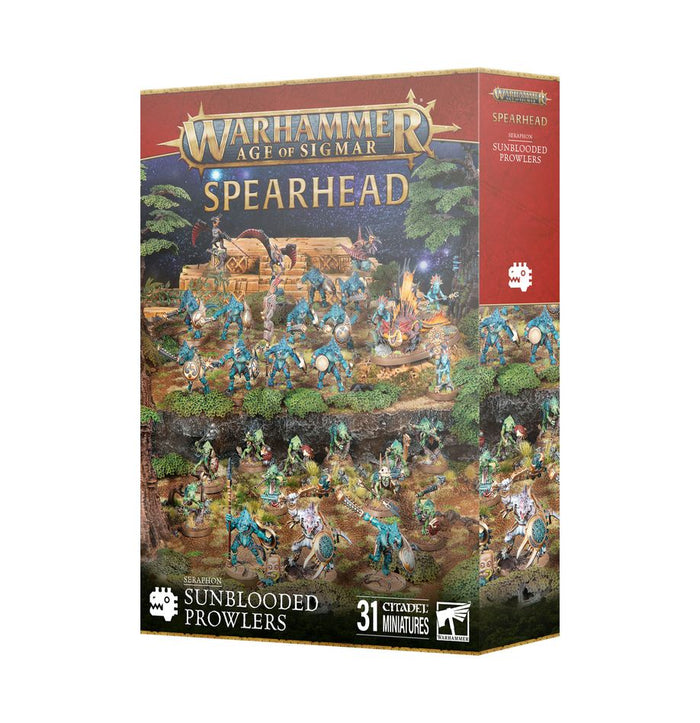 GW - Warhammer AOS: Spearhead: Seraphon Sunblooded Prowlers  (70-882)