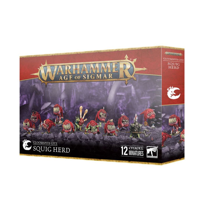 GW - Warhammer AOS Gloomspite Gitz: Squig Herd  (89-48) (New)
