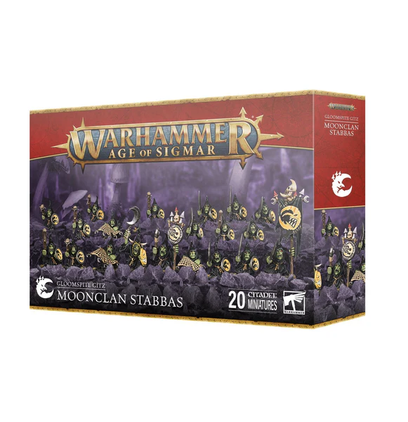 GW - Warhammer AOS Gloomspite Gitz: Moonclan Stabbas  (89-07)
