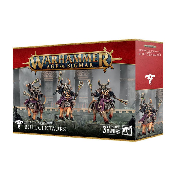 Pre-orders ship on or after launch day 01/11/2025 - GW - Warhammer AOS Helsmiths Of Hashut: Bull Centaurs  (82-03)