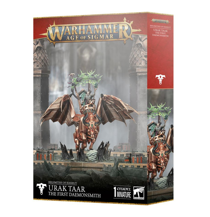 Pre-orders ship on or after launch day 01/11/2025 - GW - Warhammer AOS Helsmiths Of Hashut: Urak Taar The First Daemonsmith  (82-05)